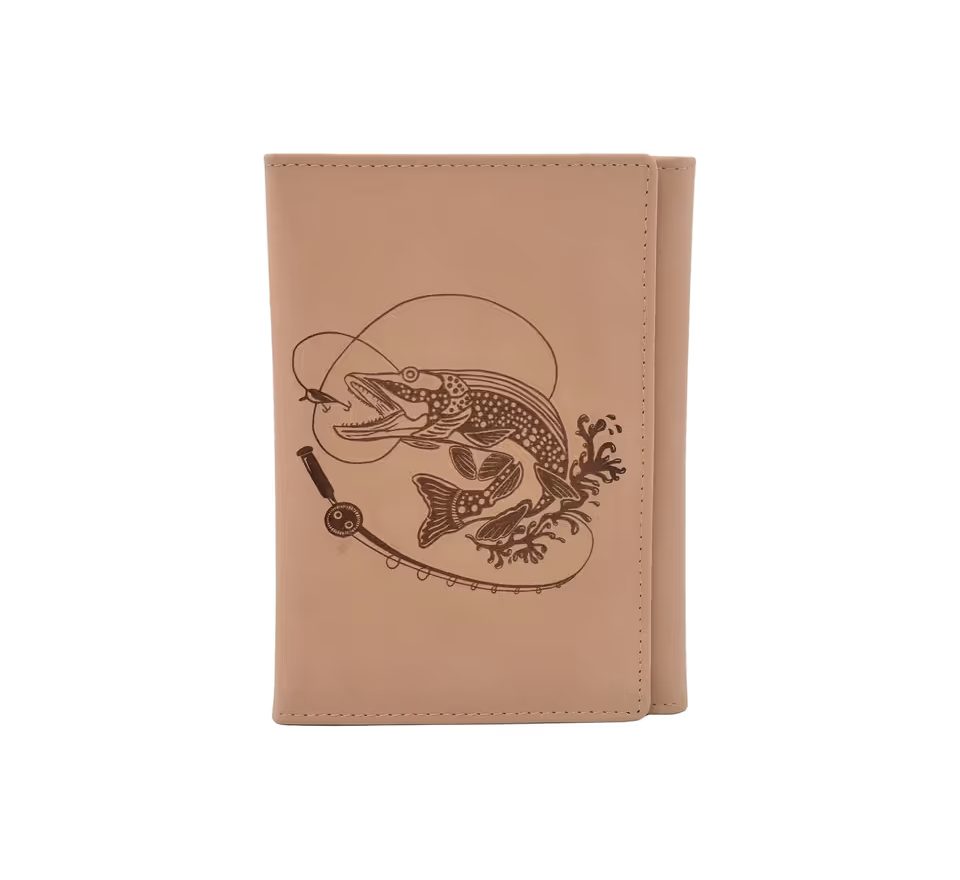 Mercucio Pouzdro na doklady Štika s udicí natural