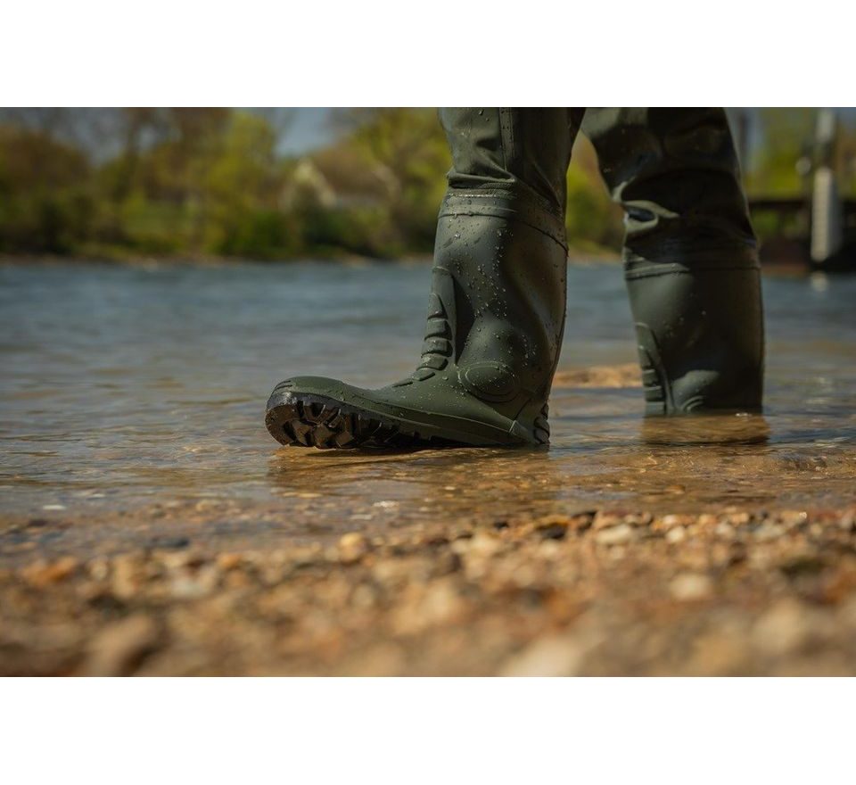 Black Cat Prsačky Green Booted Waders