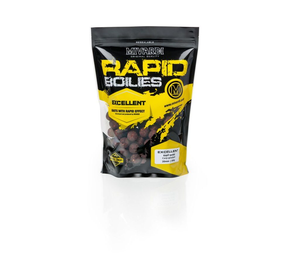 Mivardi Rapid Boilies Excellent Kaprí guláš 950g