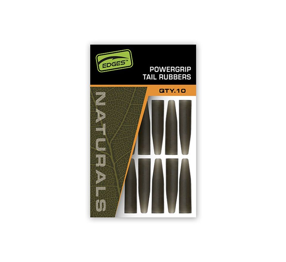 Fox Převleky Edges Naturals Powergrip Tail Rubbers 10ks