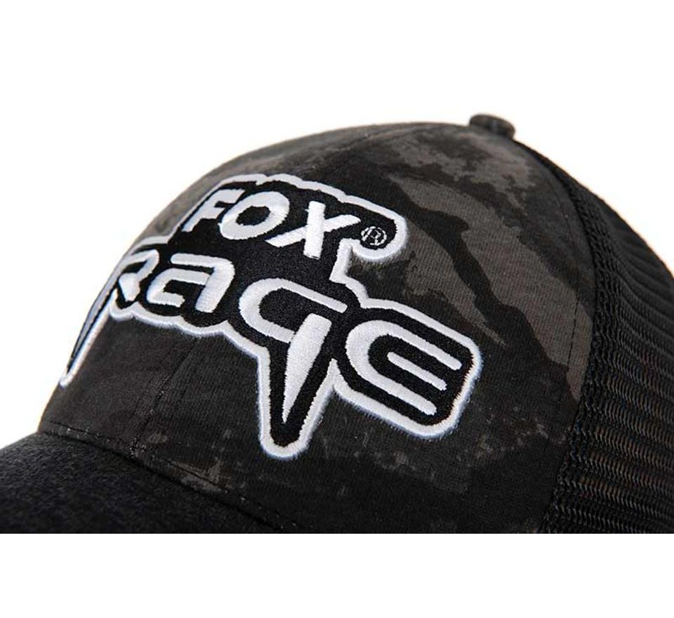 Fox Rage Vyšívaná Camo Trucker Šiltovka