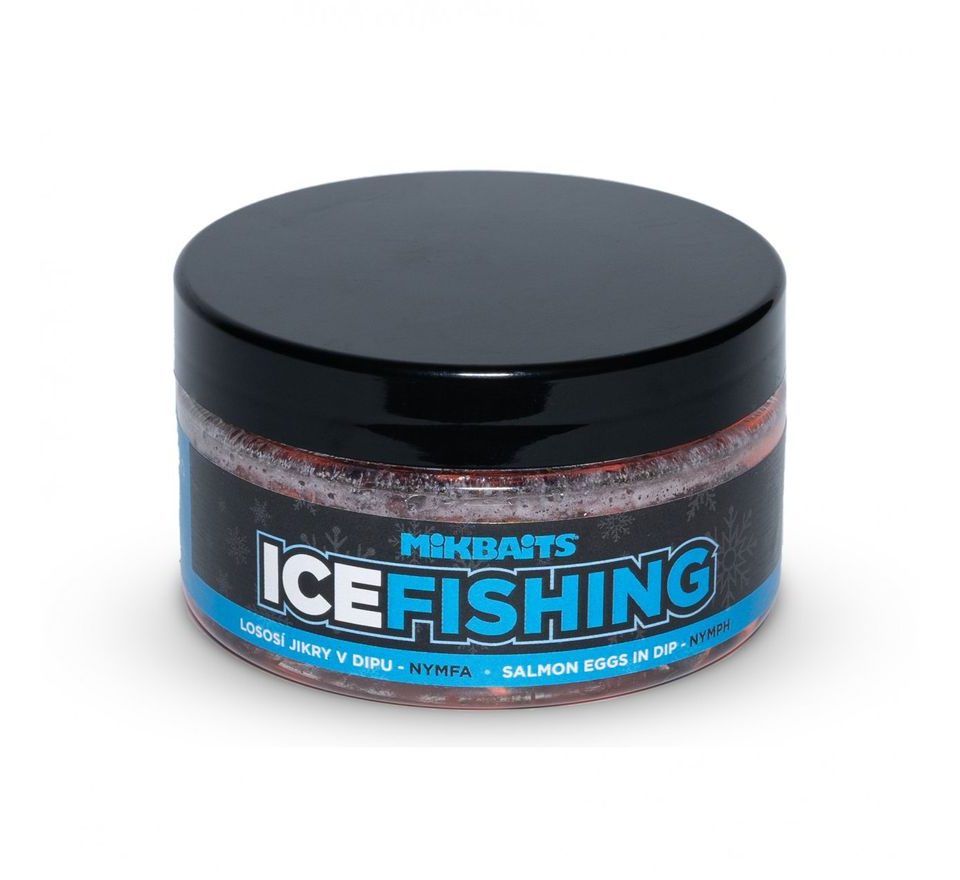 Mikbaits Lososí jikry v dipu Ice Fishing Range 100ml