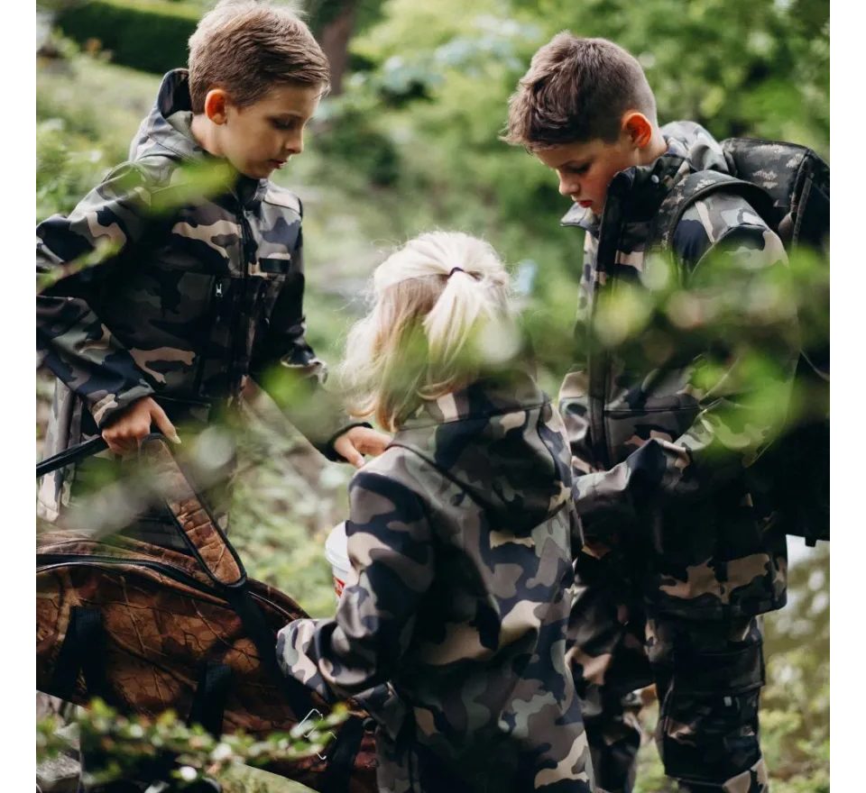 Šijeme srdcem Bunda Softshell V kapse celý revír