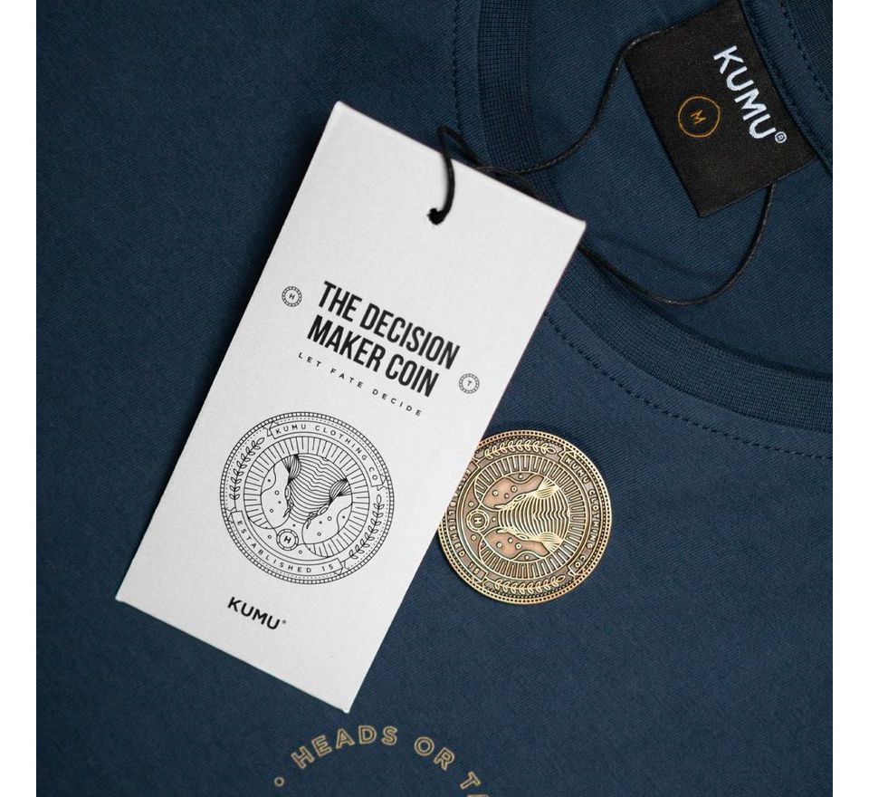 KUMU Tričko Heads or Tails