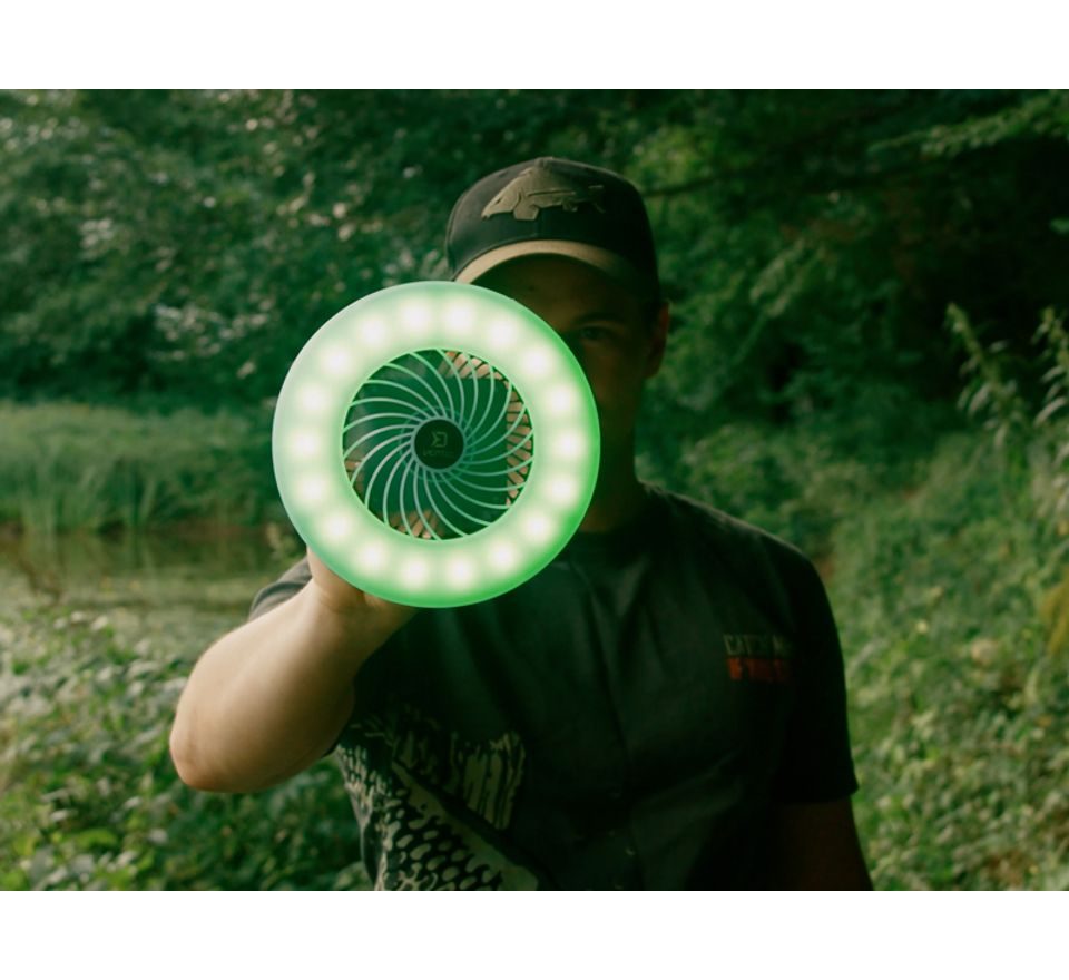 Delphin Ventilátor se světlem Ventix