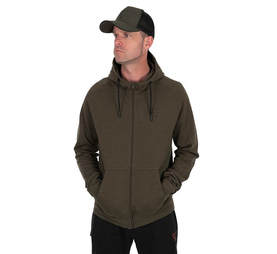 Fox Mikina Collection LW Hoody Green & Black