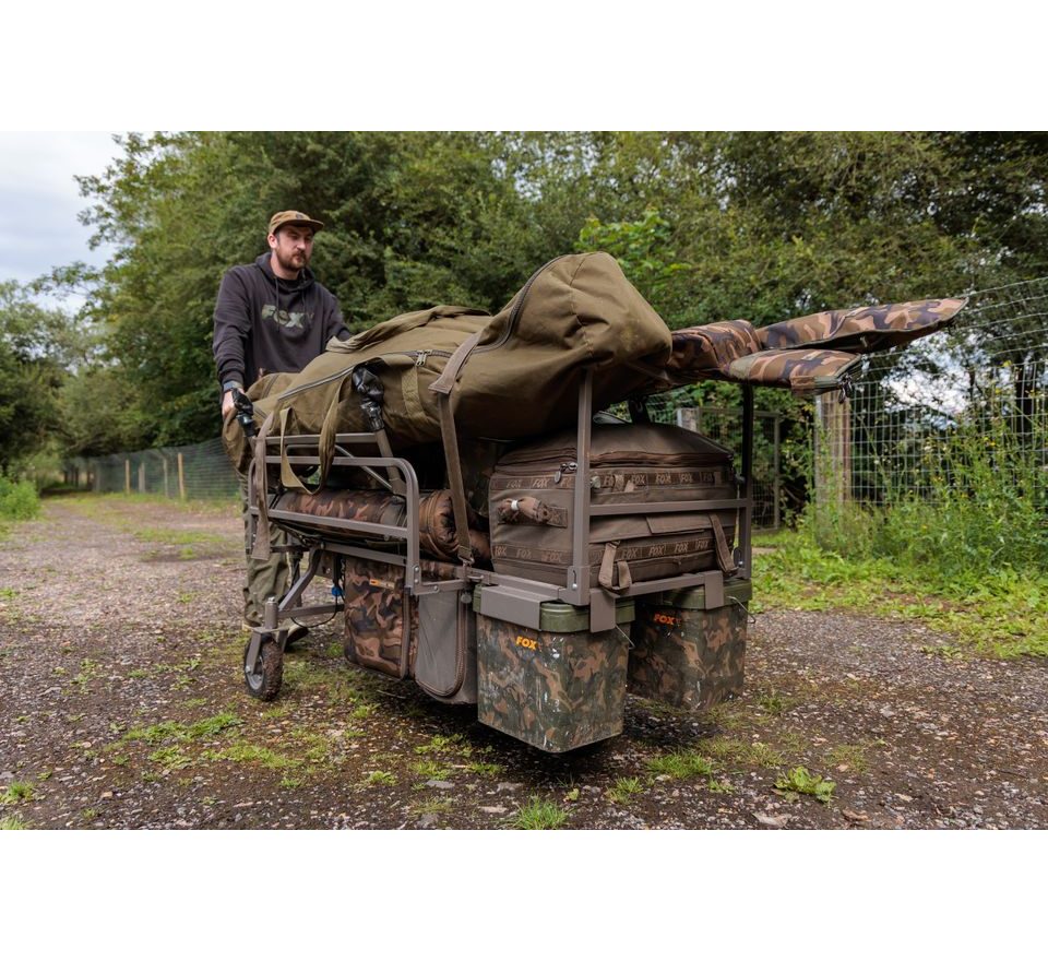 Fox Vozík Transporter 24v Power Plus Barrow Including 2 x 9Ah 12v batteries and charger