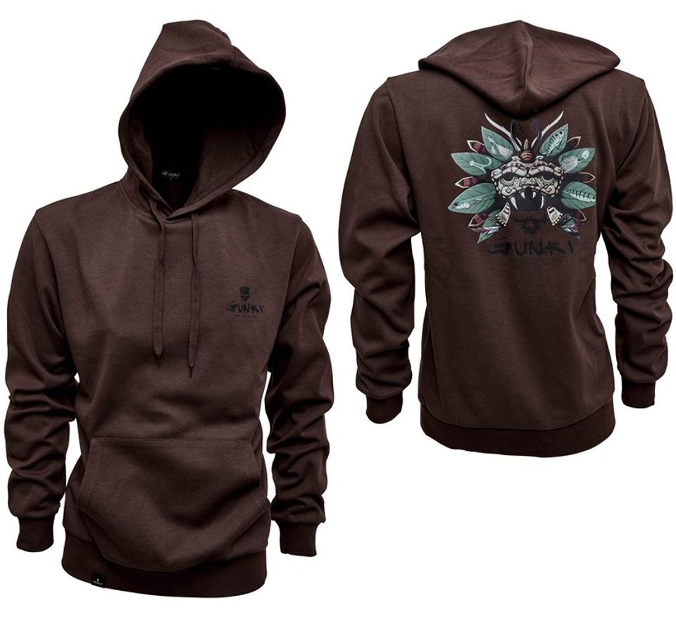 Gunki Mikina Chief Brown Hoody