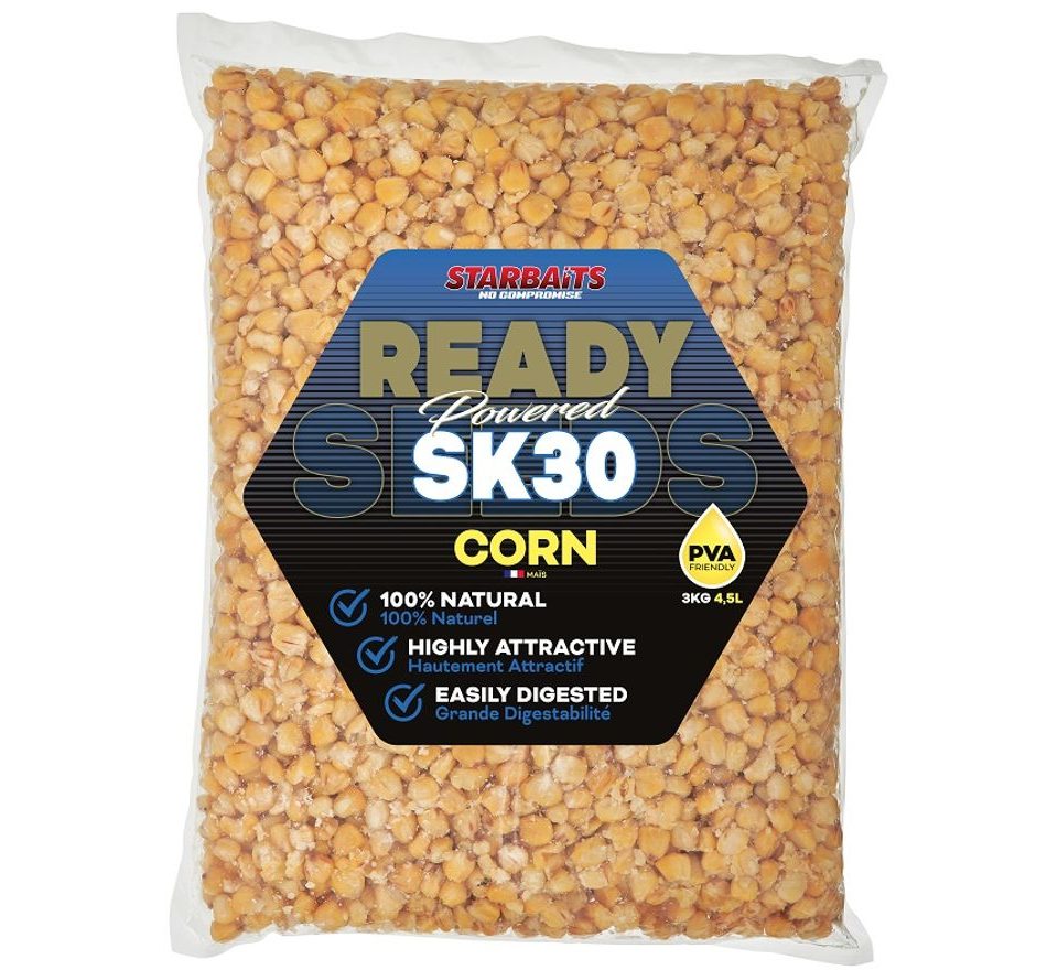 Starbaits Kukuřice Ready Seeds 3kg