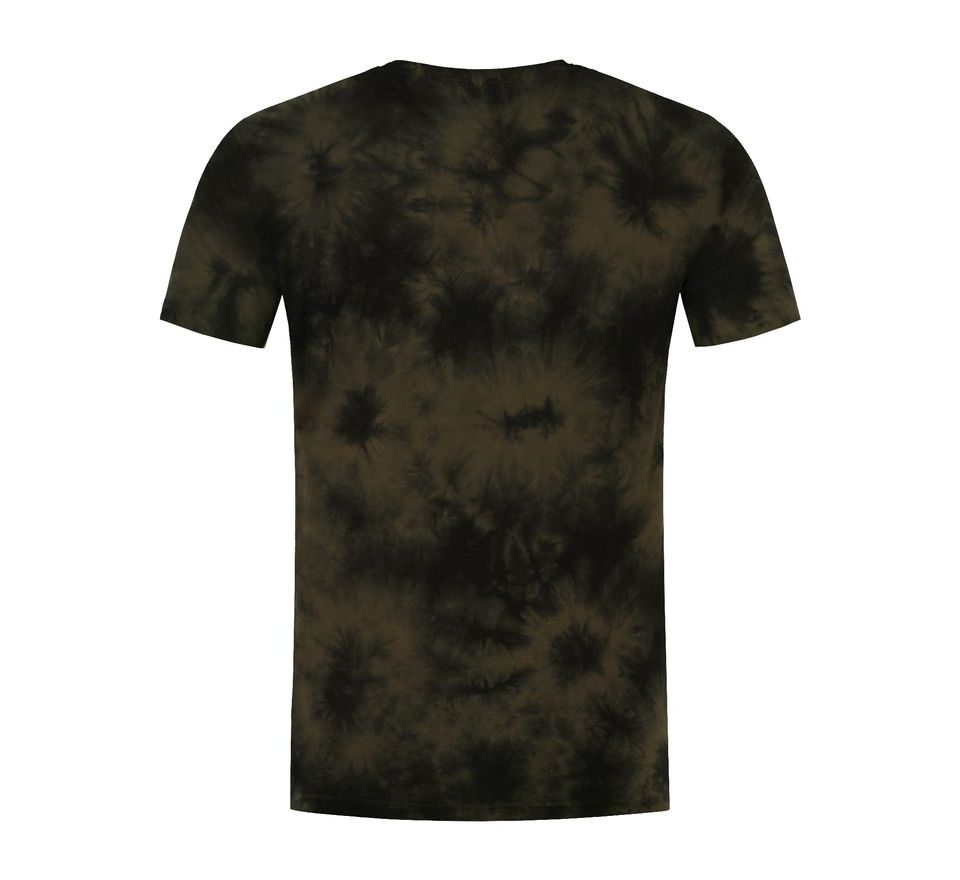 Korda Tričko Tie Dye Tee Tmavo Olivové