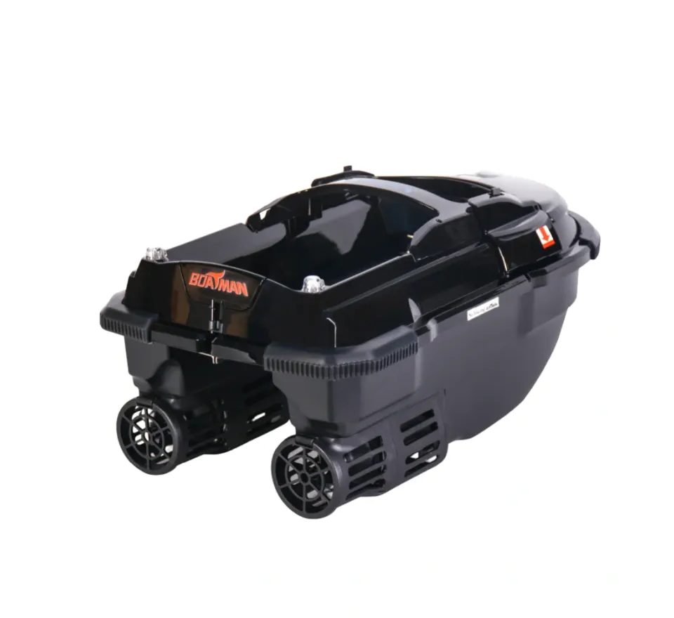 Boatman Zavážecí lodička Vulcan Pro s GPS a Echolotem Černá