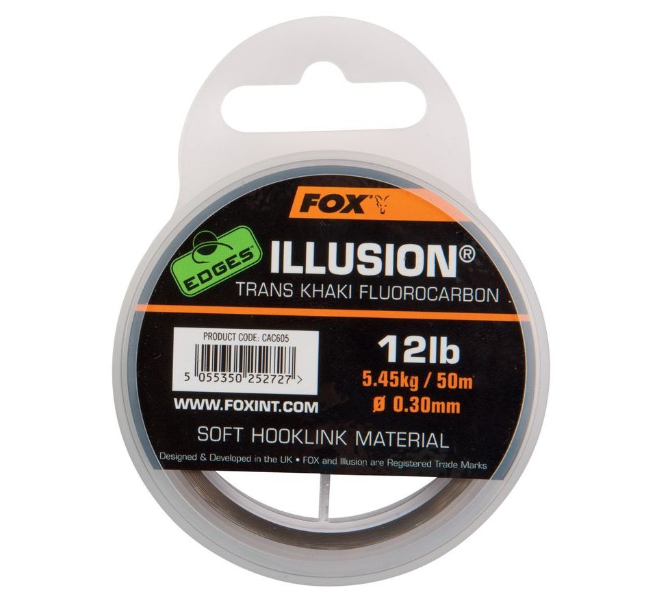 Fox Fluorocarbonový vlasec Edges Illusion Soft 50m