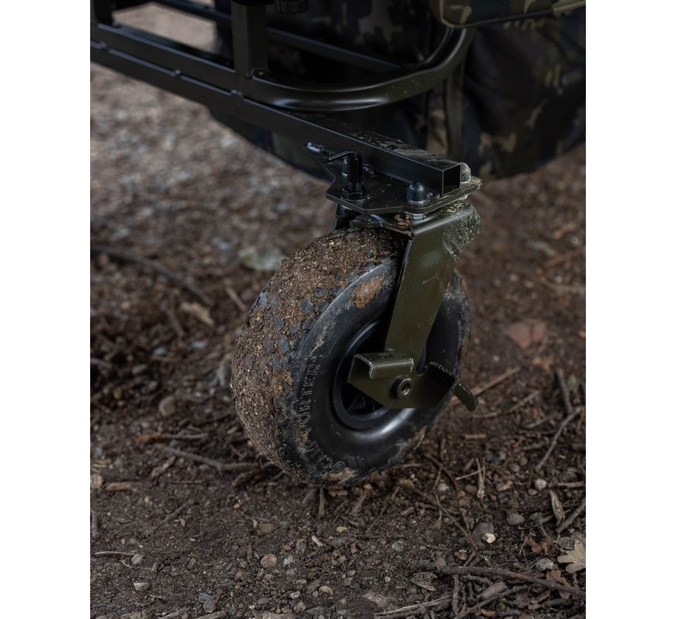 Carp Porter Vozík Glider Power Porter Dark Kamo + Battery + Charger