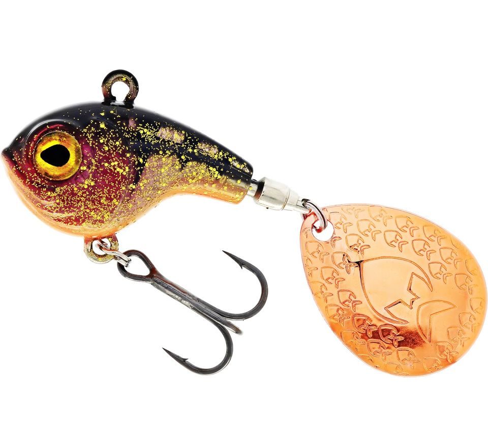 Westin Tail Spinner DropBite Spin Tail Jig Copper Perch