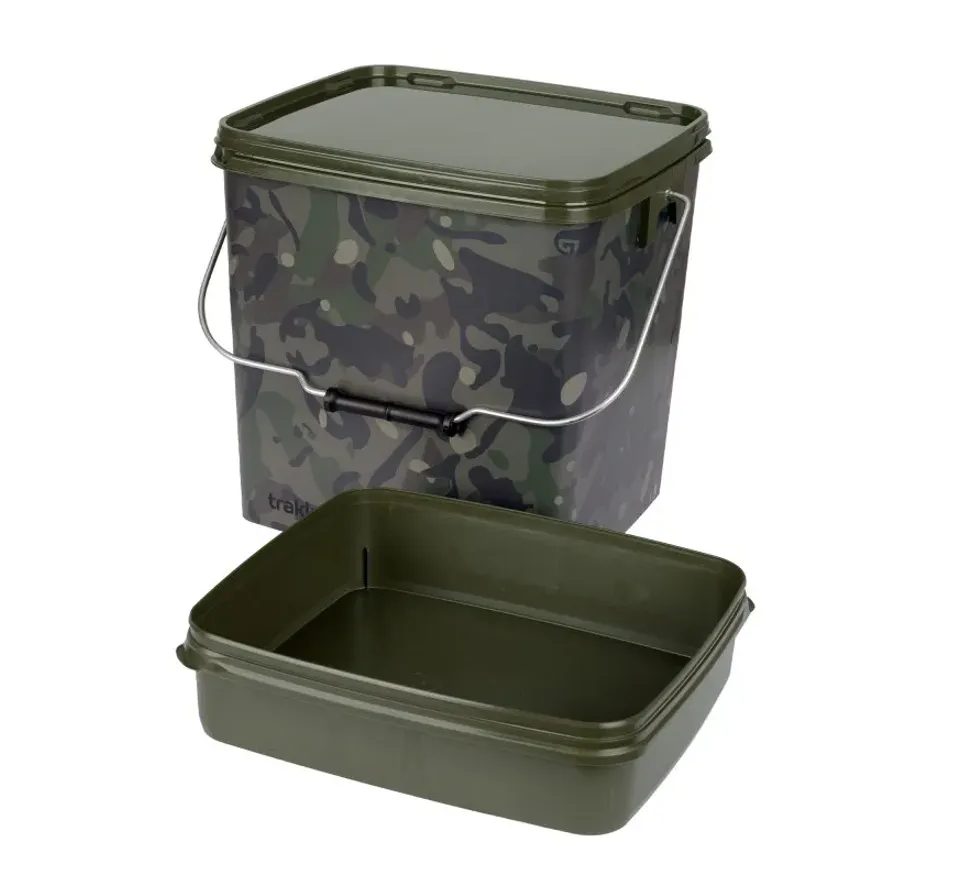Trakker Kbelík Camo Square Container 13l