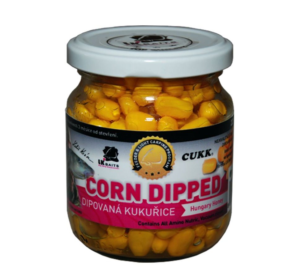 LK Baits Dipovaná kukuřice 220ml