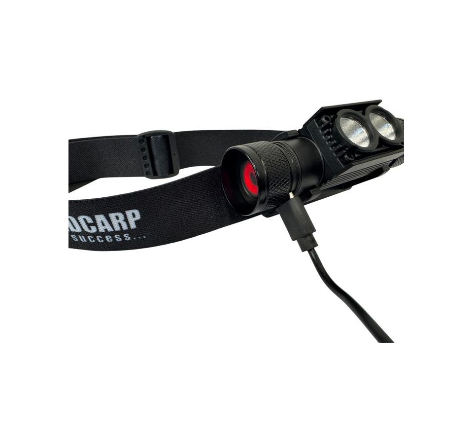 Holdcarp Čelovka SuperBright UV/WHITE 3350mAh Headlamp