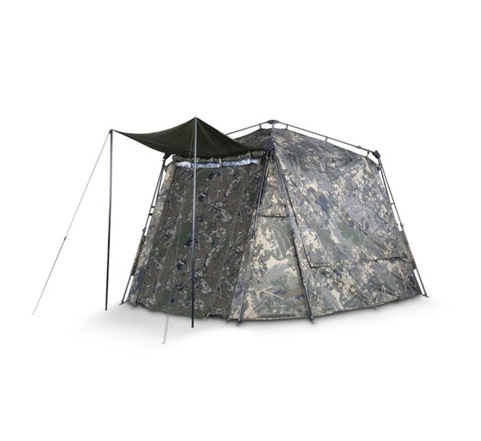 Nash Bivak Bank Life Blockhouse Camo Pro + Zimní přehoz