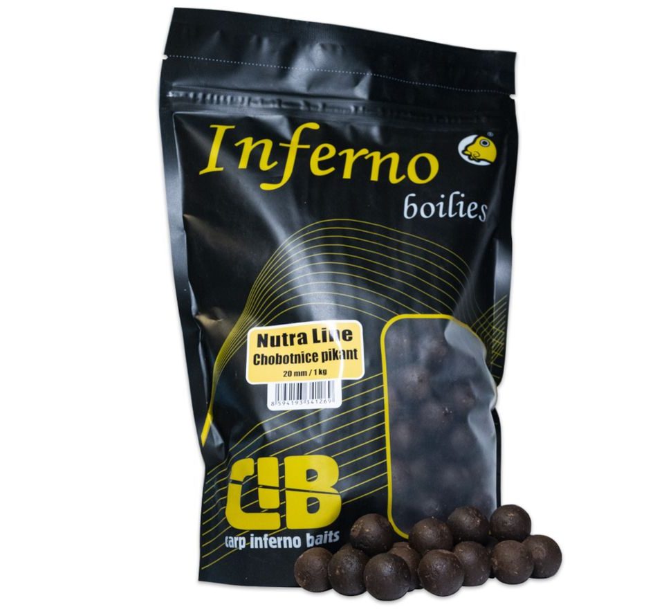 Carp Inferno Boilies Nutra Line Chobotnice Pikant