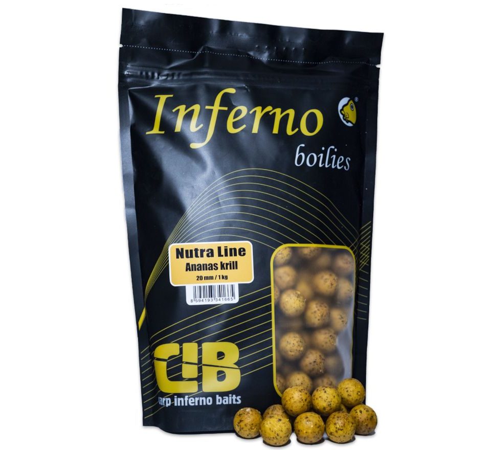 Carp Inferno Boilies Nutra Line Ananas Krill