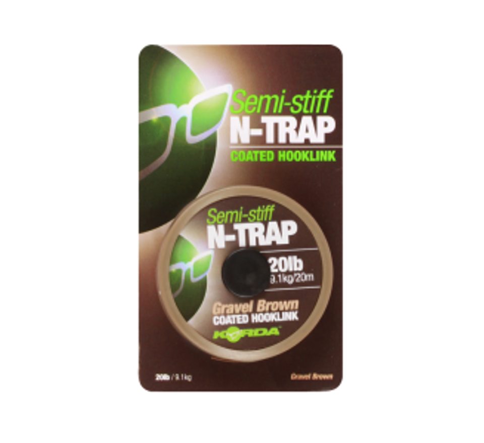 Korda Šnúrka N-Trap Semi Stiff 20m