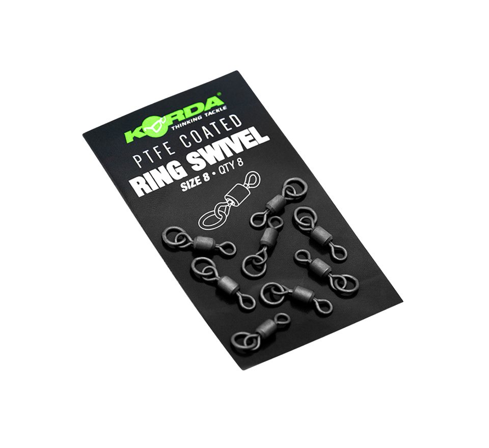 Korda Obratlík s kroužkem PTFE Ring Swivel 8ks