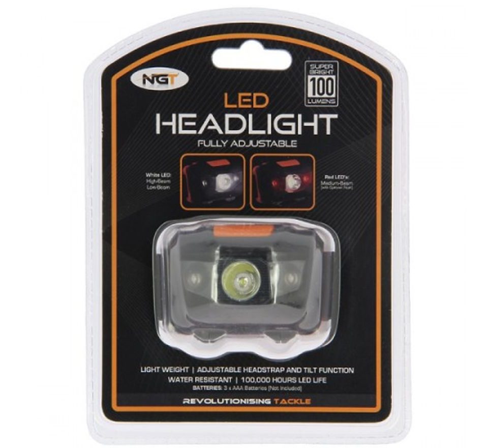 NGT Čelovka LED Headlight Cree 01