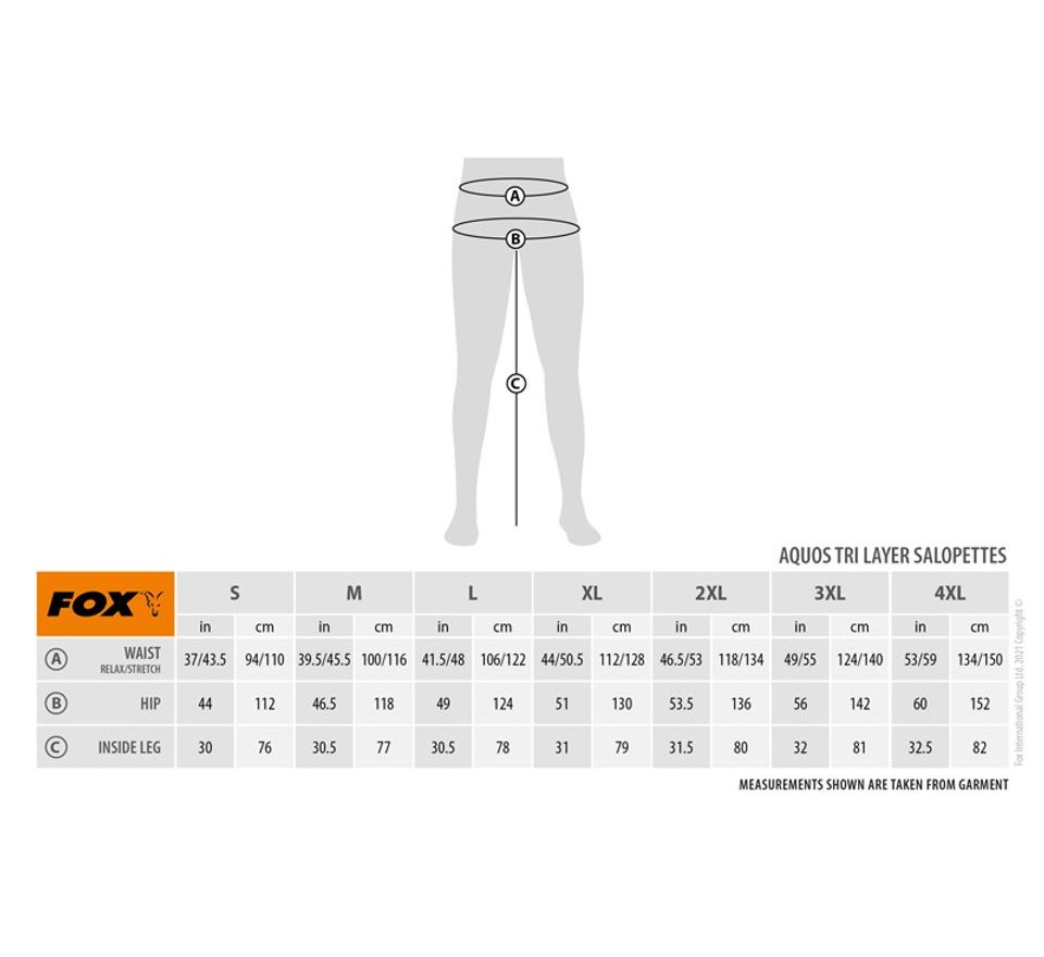 Fox Nohavice Aquos Tri Layer Salopettes