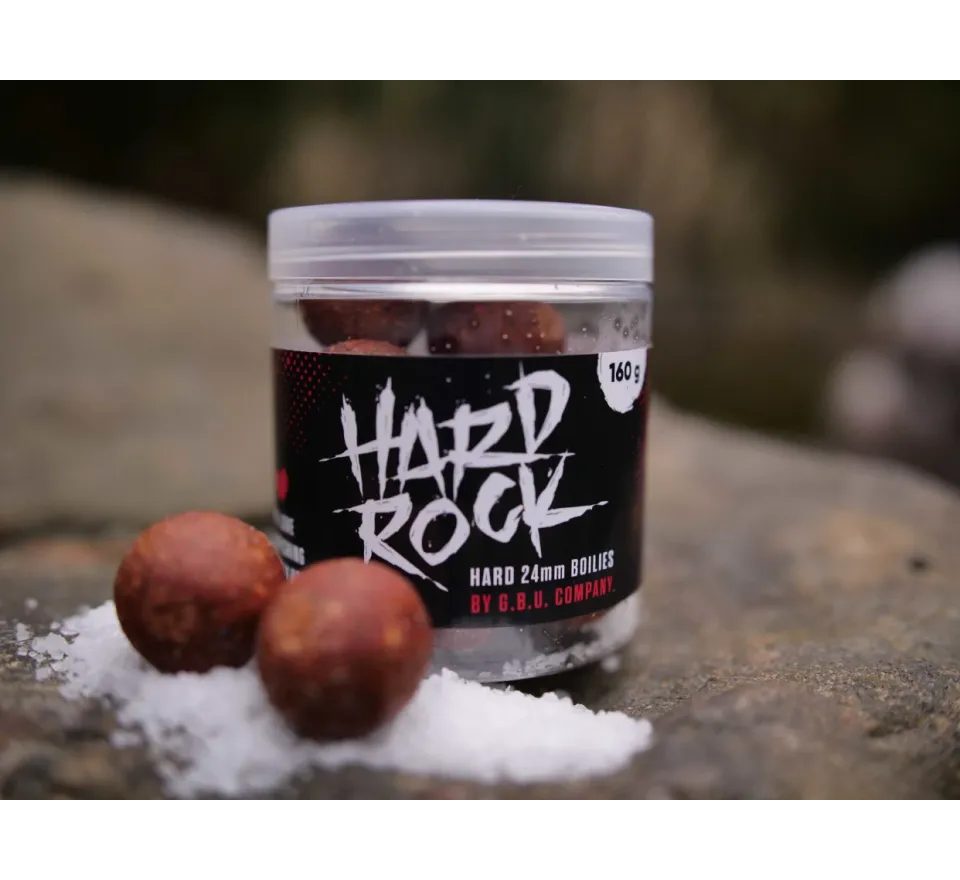 G.B.U. Tvrzené boilies v mořské soli Hard Rock 24mm 160g