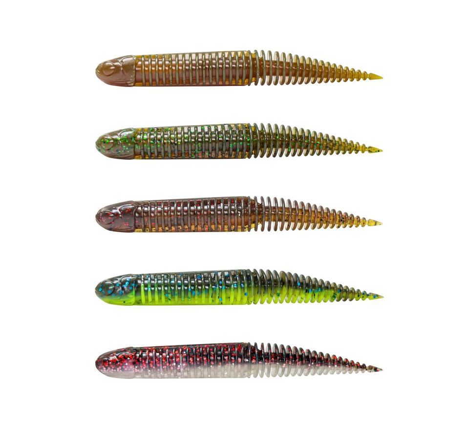 Savage Gear Gumová nástraha Ned Dragon Tail Slug Clear Water Mix