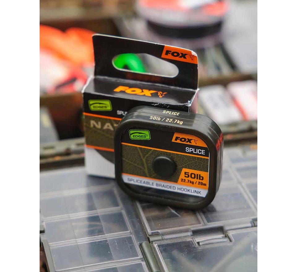 Fox Náväzcová šnúra Edges Naturals Splice Hooklength 50lb 20m