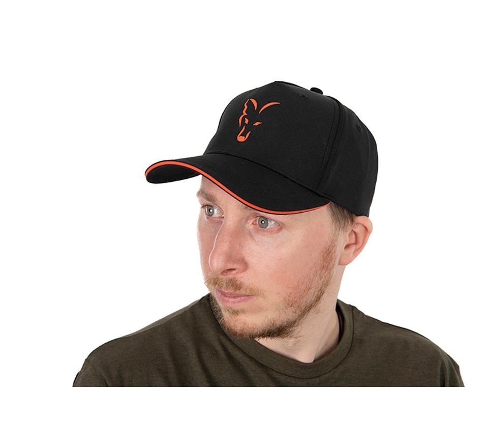 Fox Kšiltovka Collection Baseball Cap Black & Orange