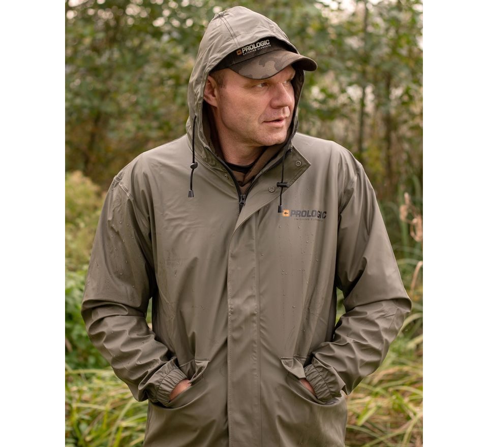 Prologic Bunda Rain Jacket Bark Green