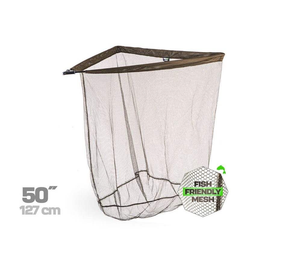 Zfish Podberáková hlava Gripnet Landing Net 50"
