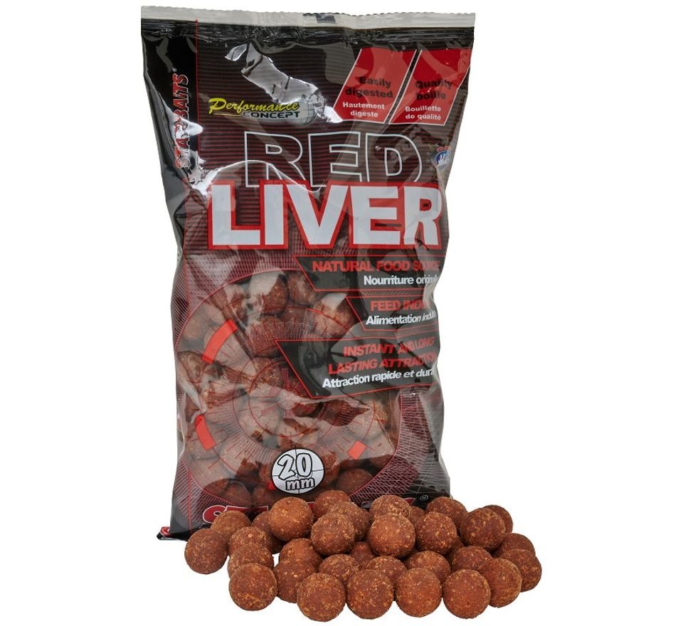 Starbaits Boilies Concept Red Liver 800g