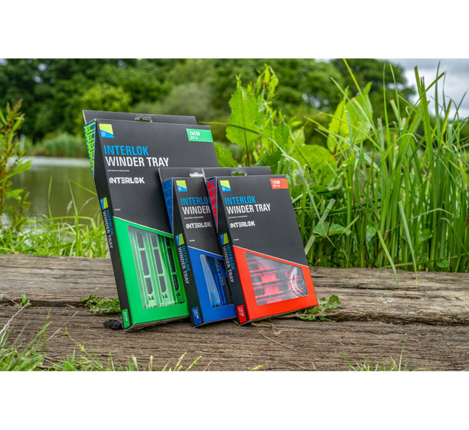 Preston Kostřička Interlok Slider Winders Red 13cm 10ks