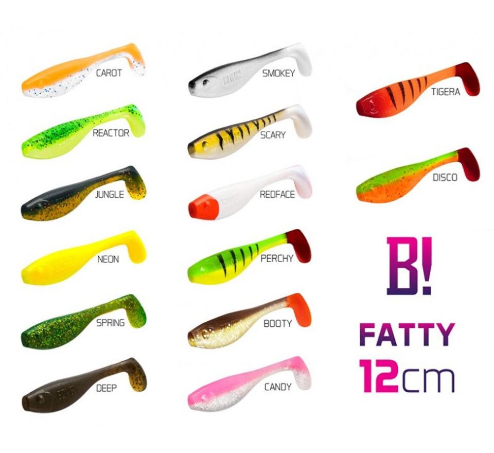 Delphin Umelá nástraha Bomb! Fatty 12cm 5ks