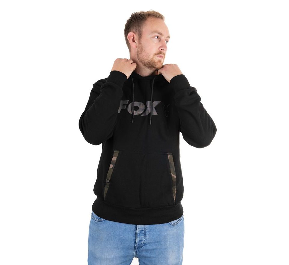 Fox Mikina Black/Camo Hoody