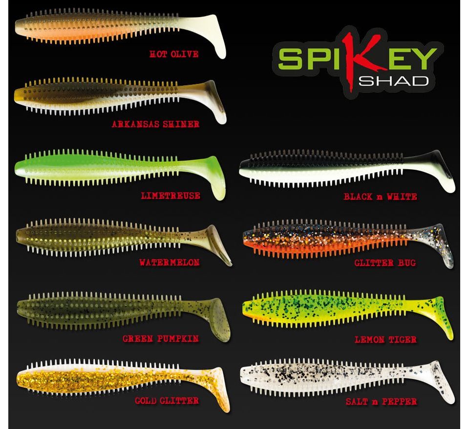 Fox Rage Gumová nástraha Spikey Shad 6 cm