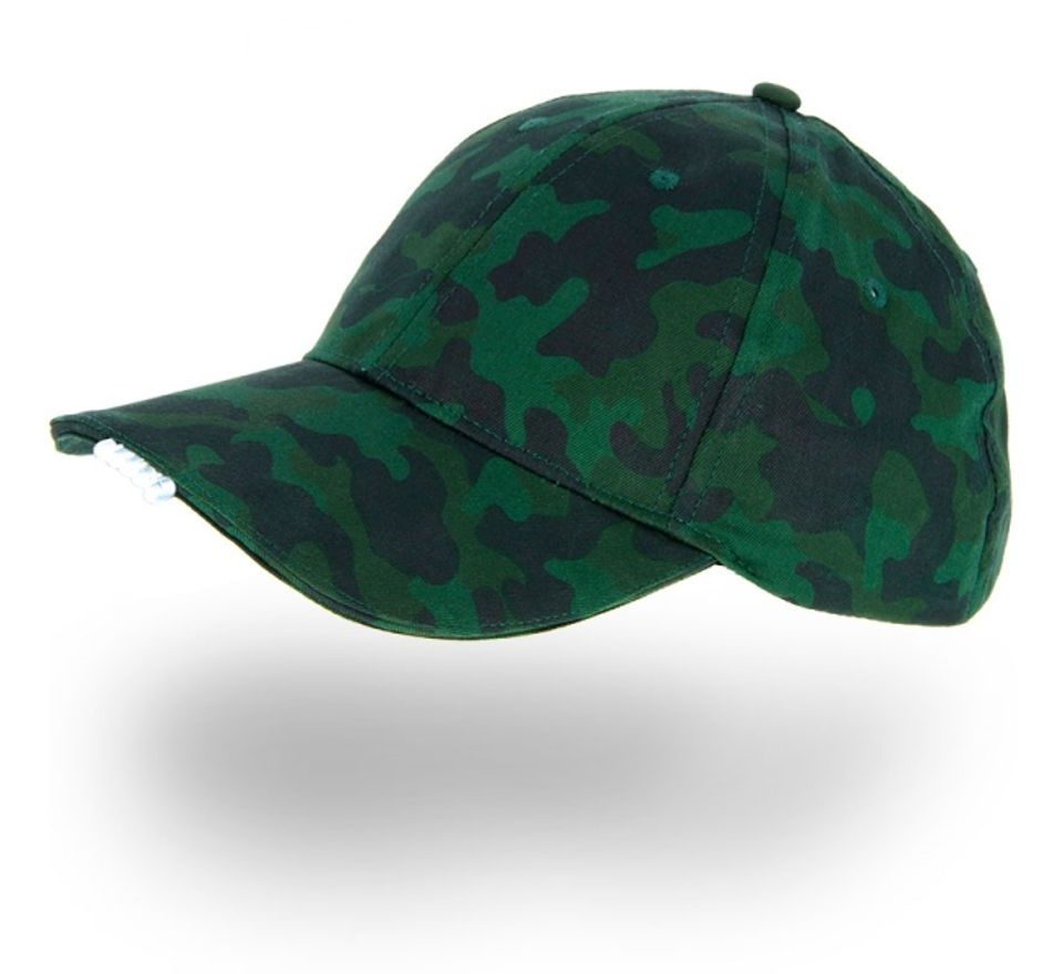 NGT Kšiltovka Camo Cap Led Lights