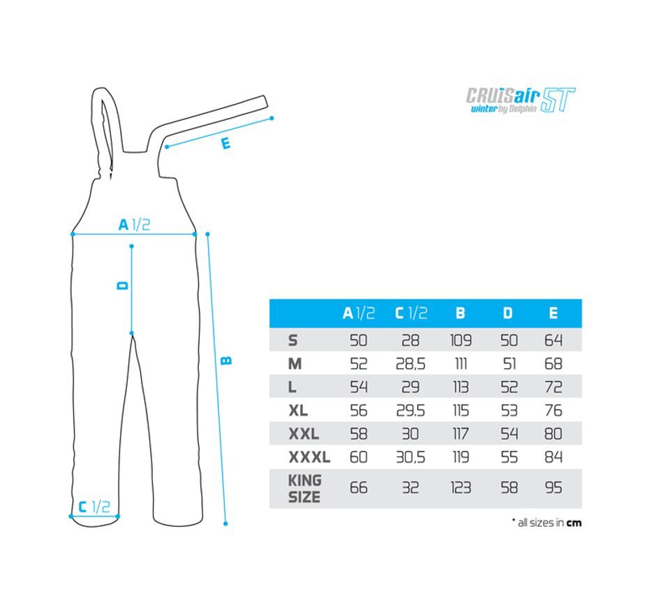 Delphin Bunda nebo Kalhoty CruisAIR Winter 5T