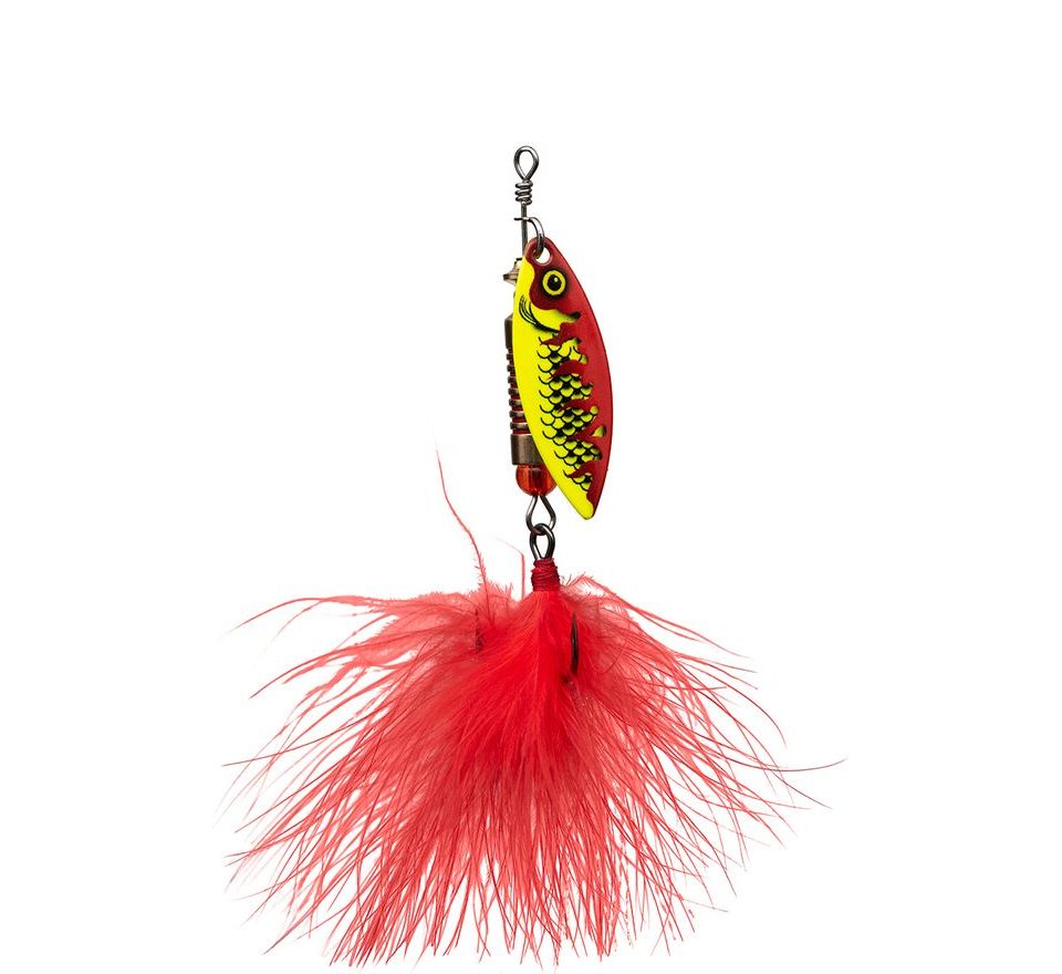 Fox Rage Blyskáč Spinner UV Hot Perch