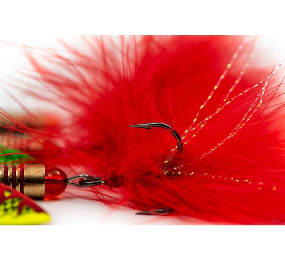 Fox Rage Třpytka Spinner UV Hot Olive