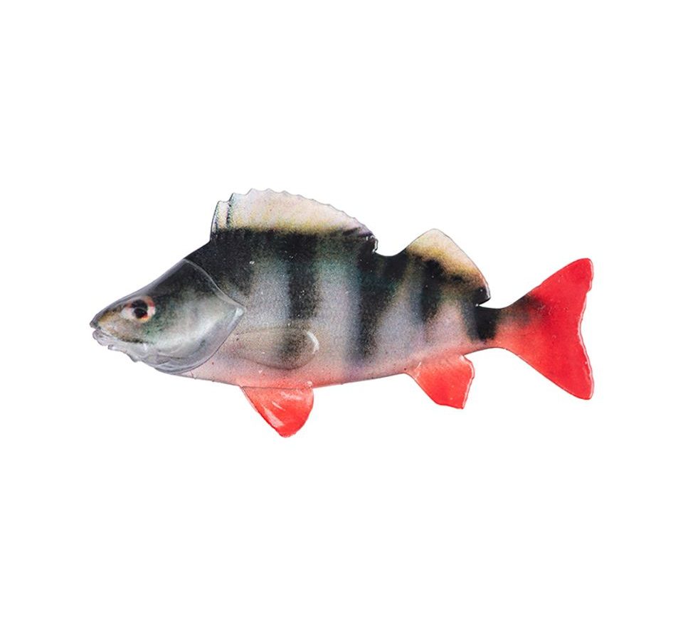 Fox Rage Gumová Nástraha Ultra Natural Perch Fillet 4ks