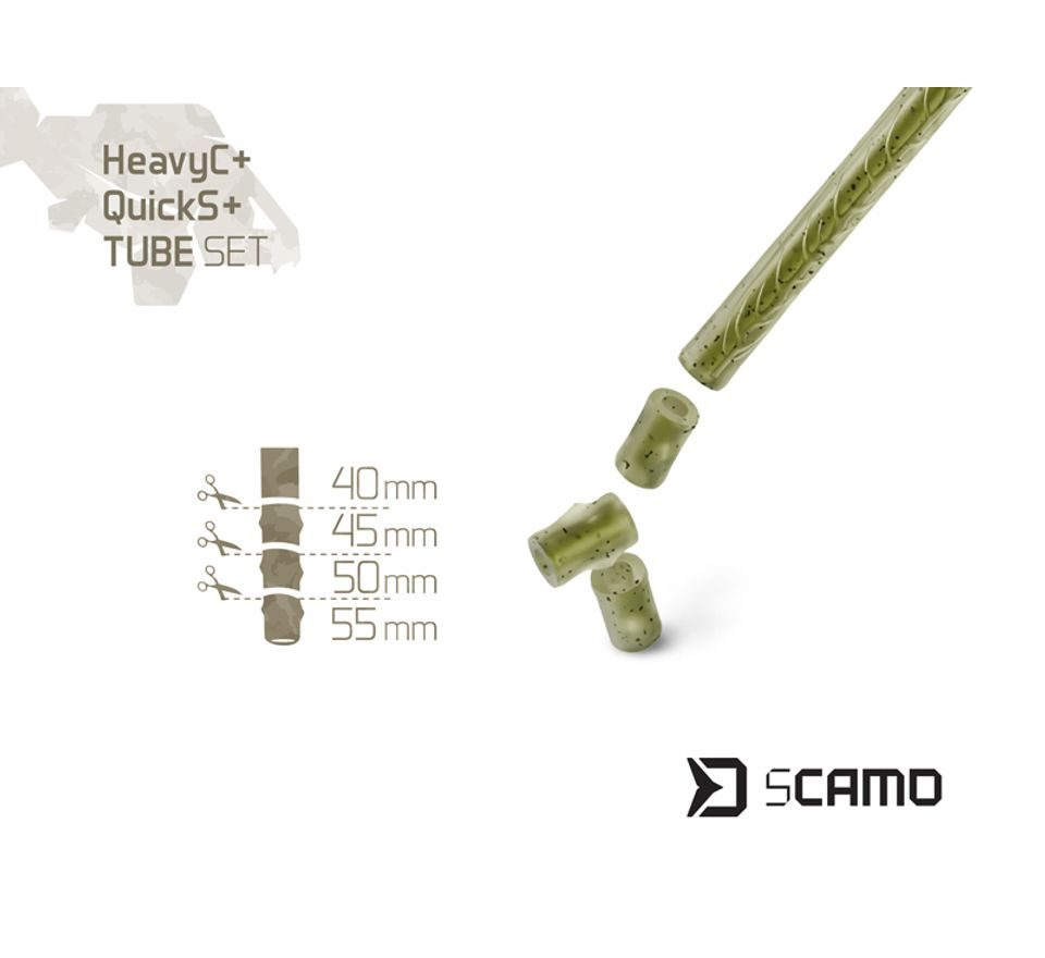 Delphin Set Převlek, rychlobratlík a závěska sCAMO HeavyC + QuickS + Tube 5 setů