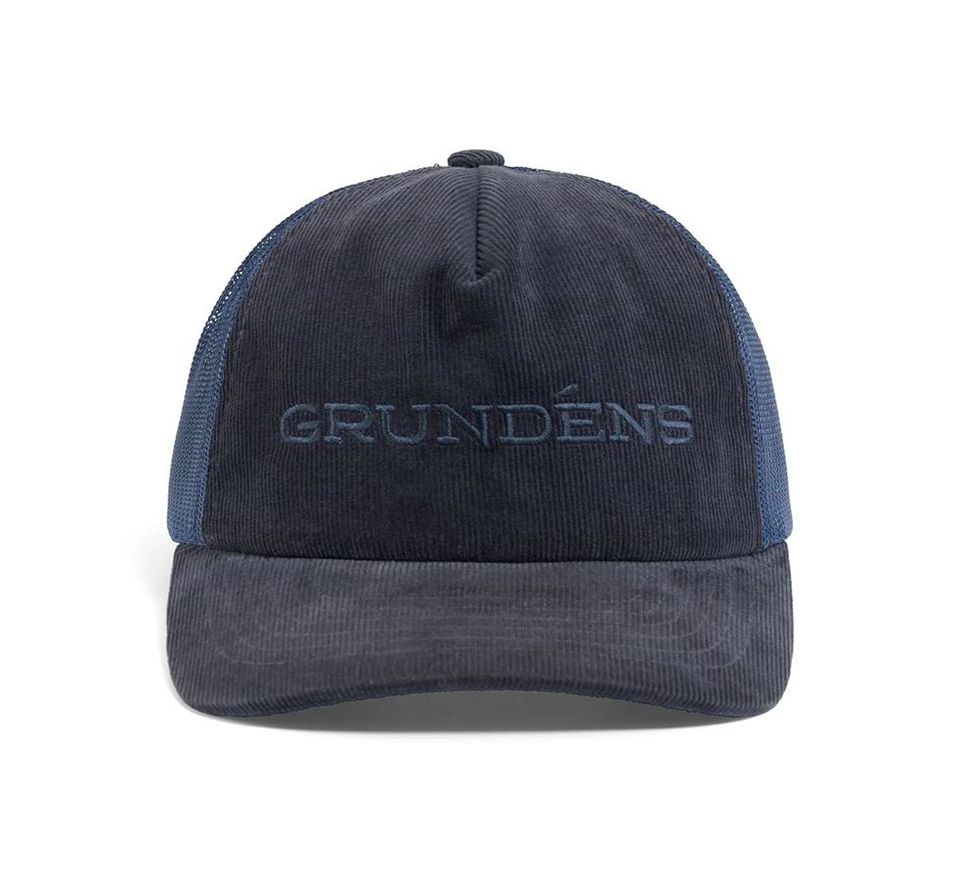 Grundéns Kšiltovka Cord Wordmark Trucker Navy O/S
