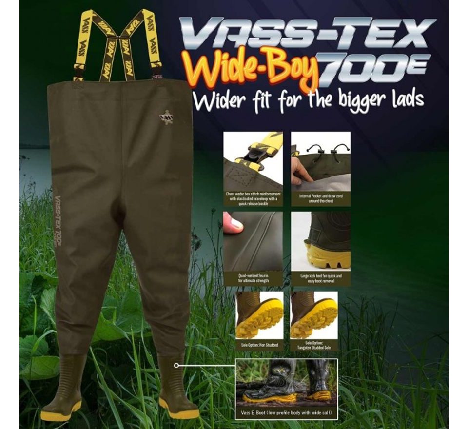 Vass Prsačky Vass-Tex 700E Wide-Boy Edition Chest Wader