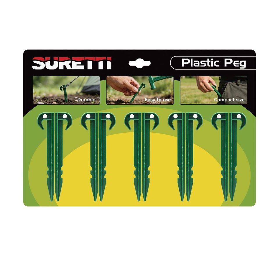 Suretti Plastové kolíky 10ks