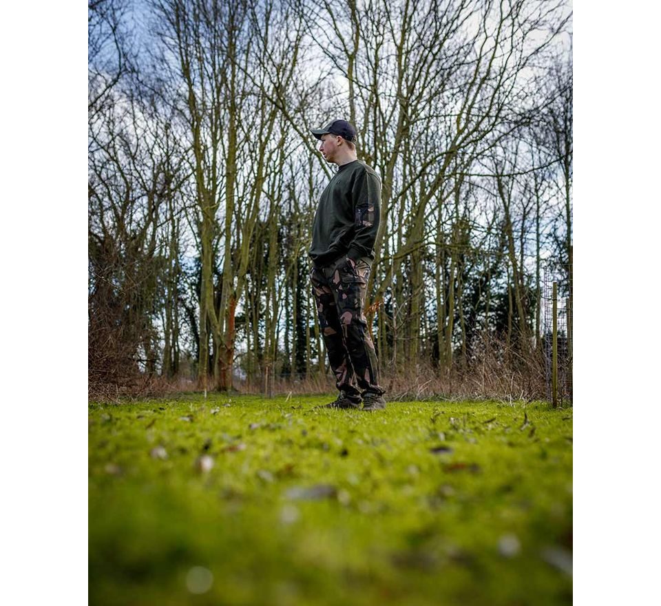 Fox Svetr LW Khaki Pullover