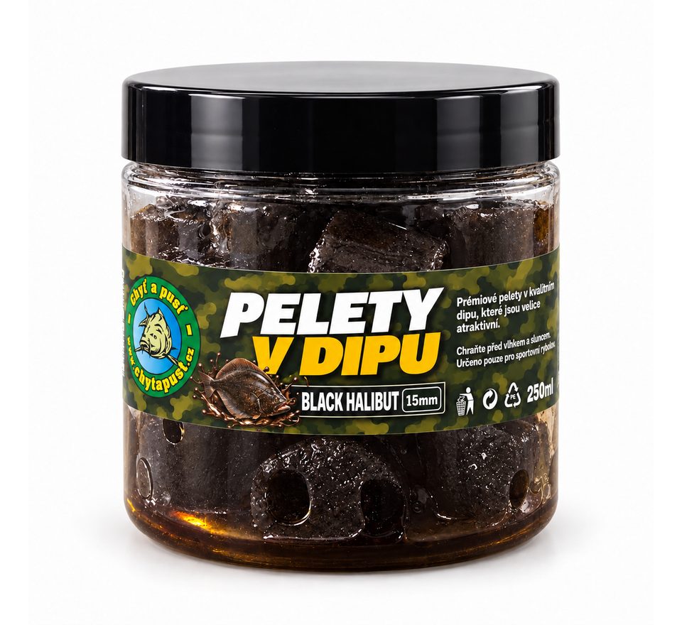 Chyť a pusť Pelety v dipe 200ml